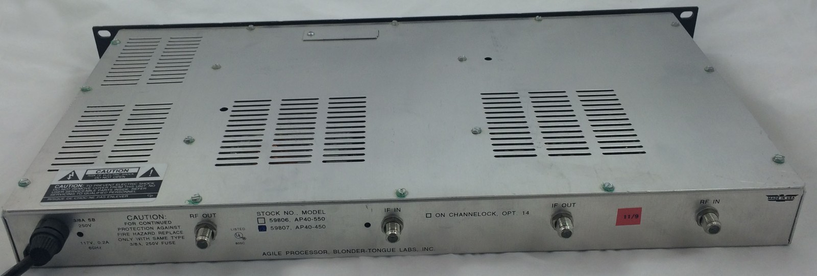 Blonder Tongue AP40-450 Agile Processor