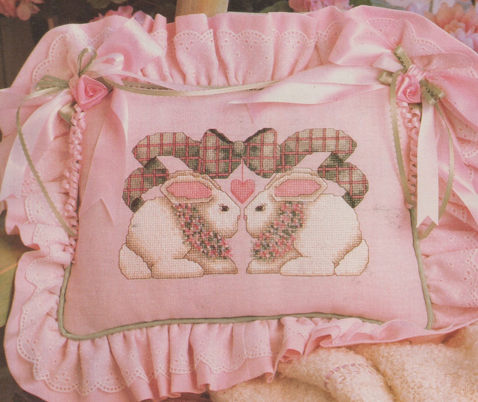 Bunny Talk * CROSS STITCH PATTERN from Magazine * Bunnies