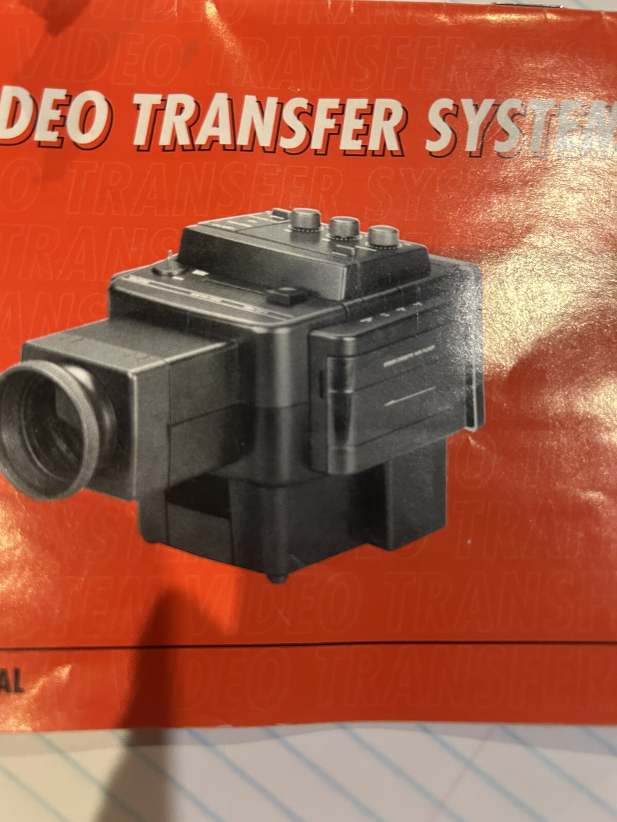 Kalimar Video Transfer System Bulit-In Stereo Cassette Player and Sound Mixer