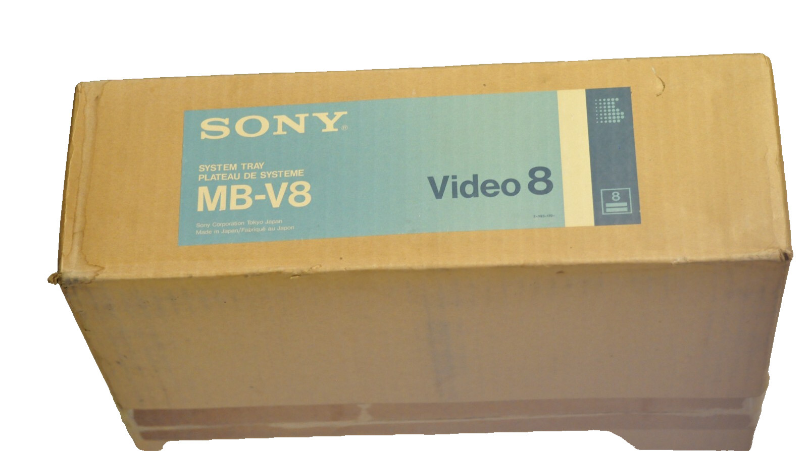Vintage Sony MB-V8 system tray as shown. NOS