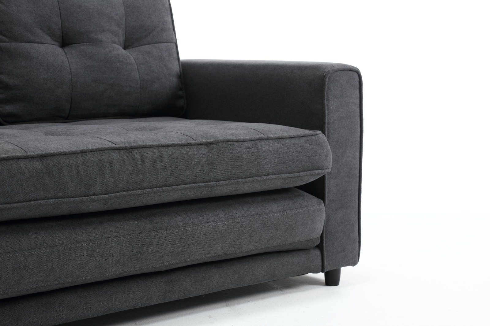 3 Fold Sofa,Convertible Futon Couch sleeper sofabed,Space saving loveseat,Pull O