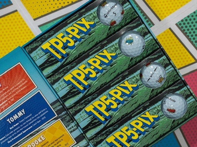 Limited Edition TaylorMade TP5 PIX COMIC