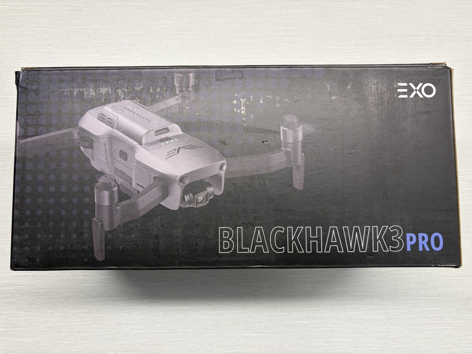 Exo Black Hawk 3 PRo EXODROEB3C1 4K Quadcopter Camera Drone - Open Box