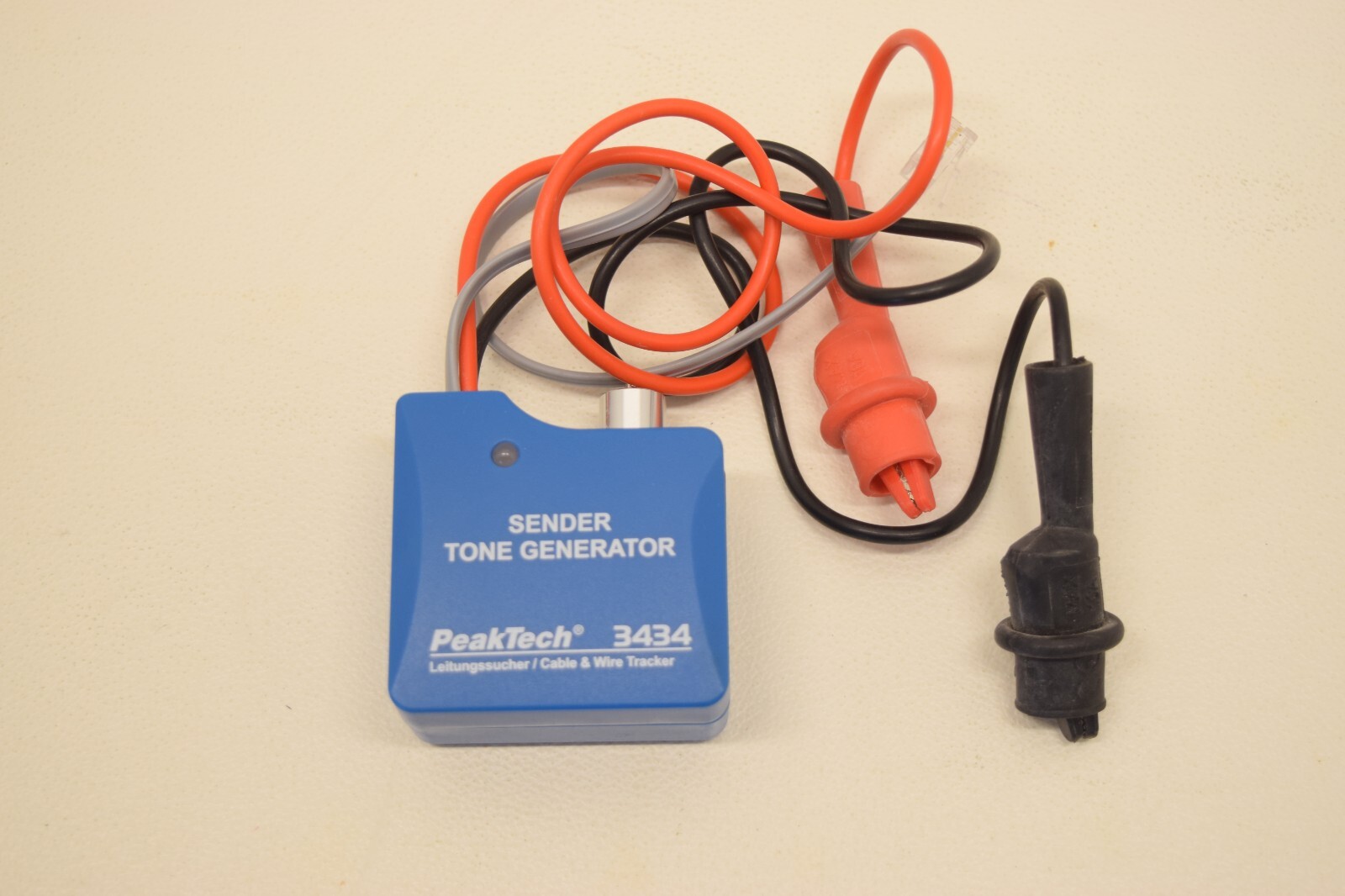 Peaktech 3434 Cable & Wire Tracker - Line Finder For Leads & Telephone Cables