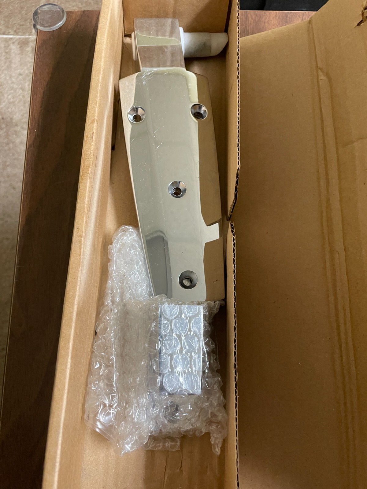 COMPONENT HARDWARE W60-1175 WALK-IN HINGE 1 3/4" OFFSET CP