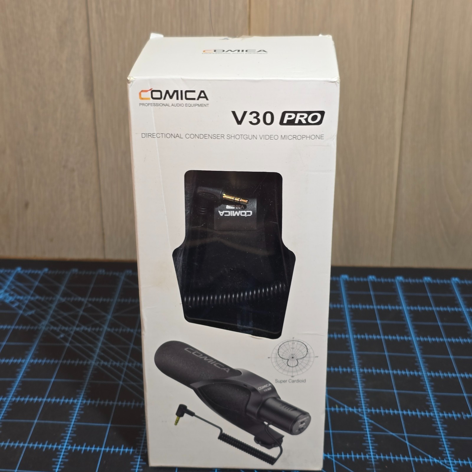 Comica V30 PRO Directional Condenser Shotgun Video Microphone - New, Open Box