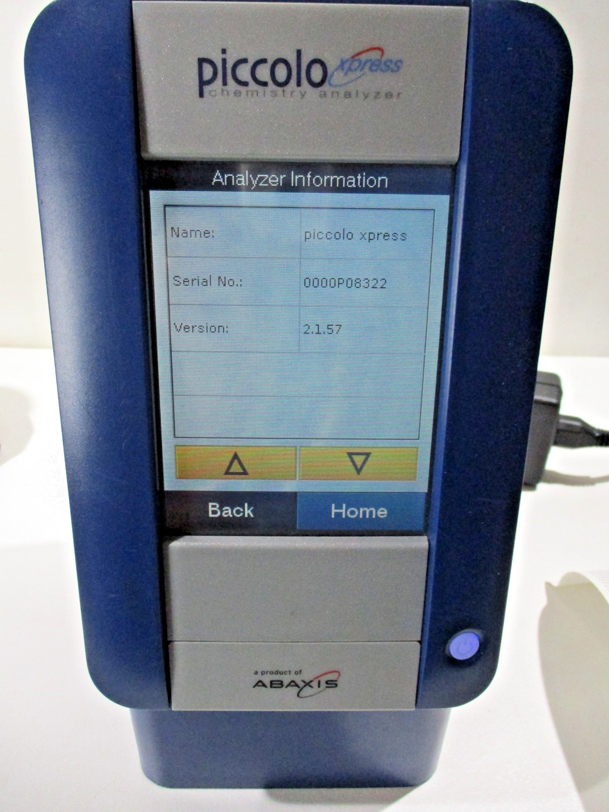 Abaxis Piccolo Xpress Chemistry Blood Analyzer Working w/Accessories