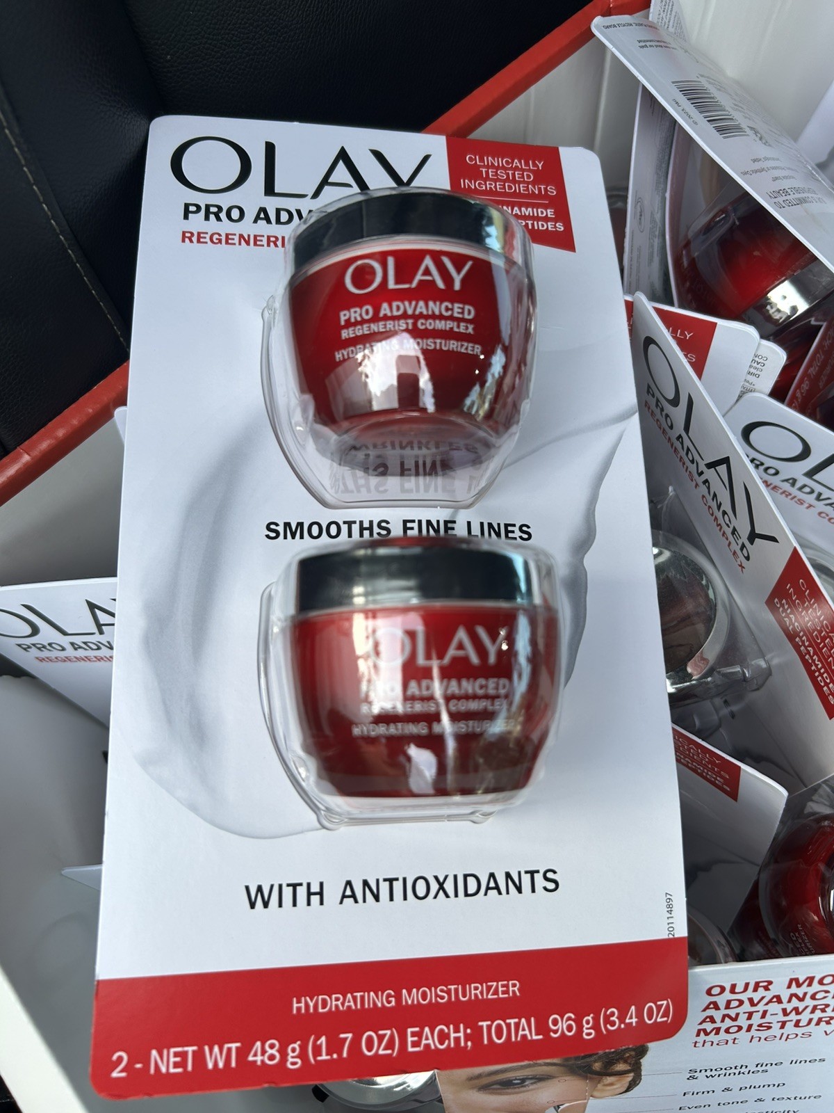 OLAY PRO ADVANCED REGENERIST COMPLEX HYDRATING MOISTURIZER 2-PACK NEW 1.7 Oz