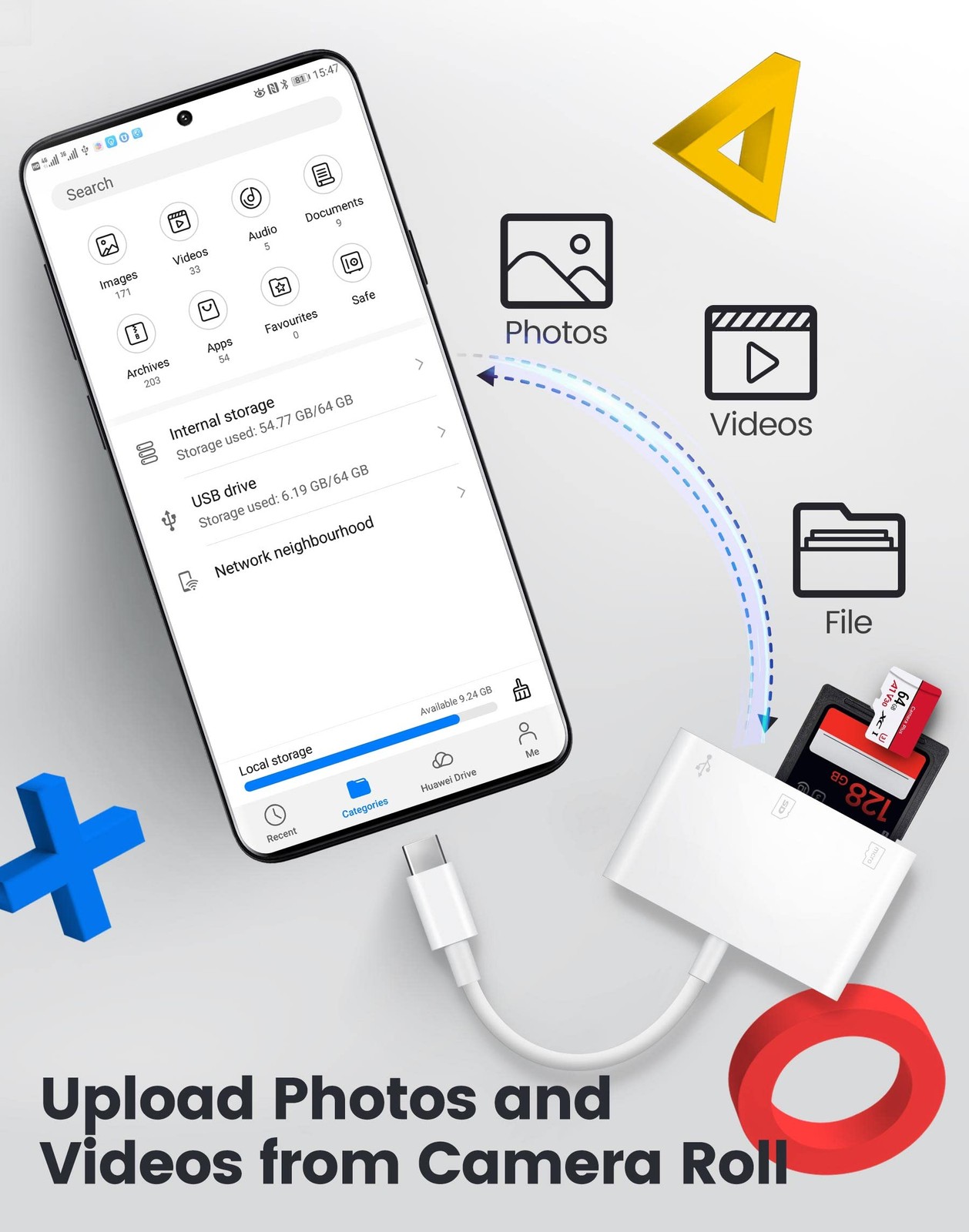 Oyuiasle USBC SD Card Reader