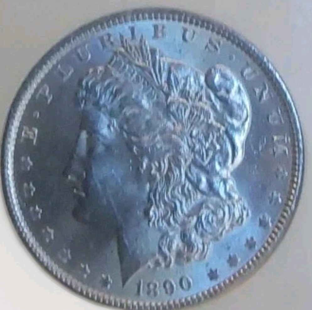 1890 Morgan Silver $1.00 Mint State 61 NGC Certified Nice White KM#110 FreePost