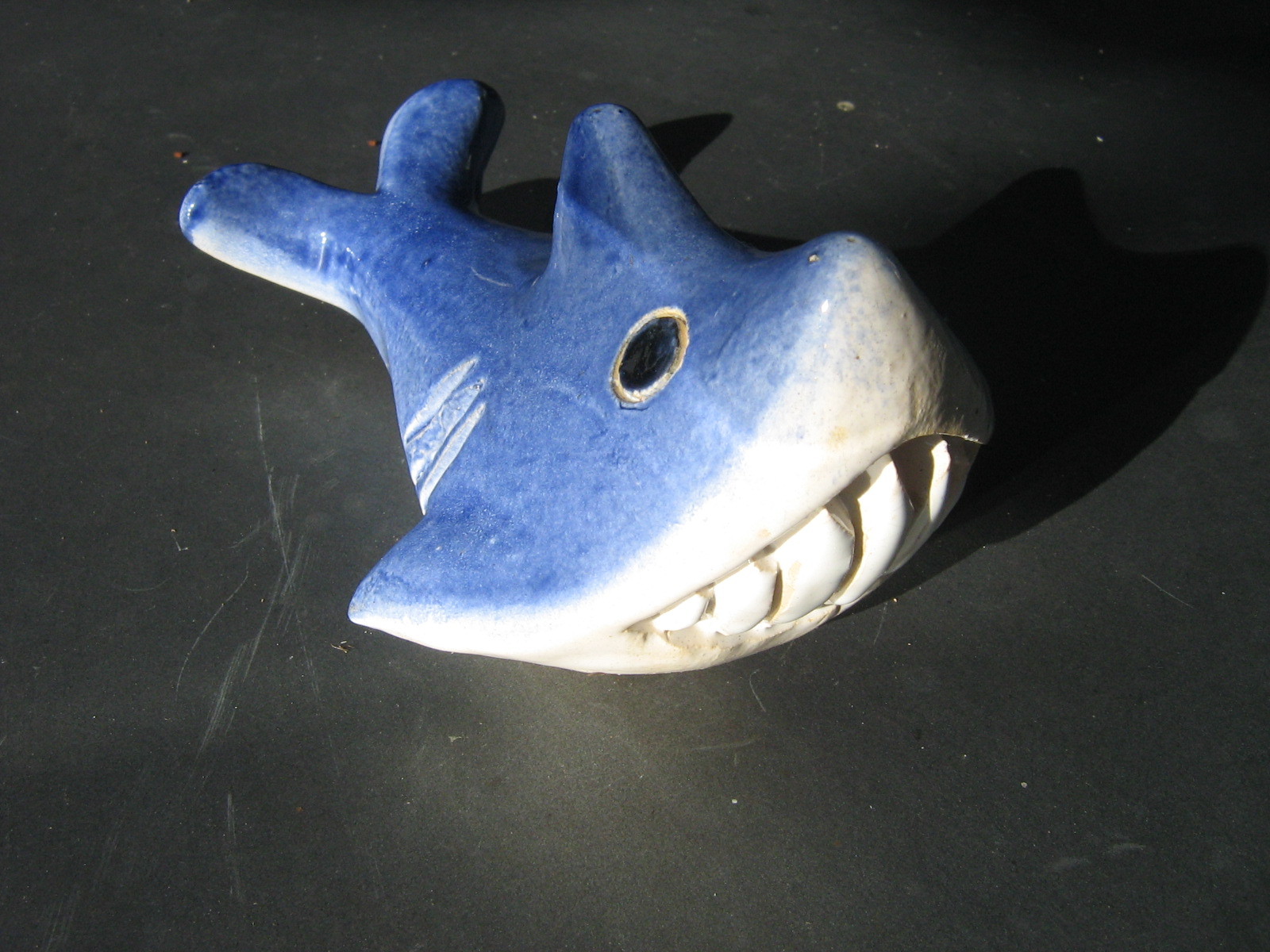 SHARK, ARTESANIA TORREON RINCONADA STYLE HAND CRAFTED  URUGUAY SIGNED ASSORTED