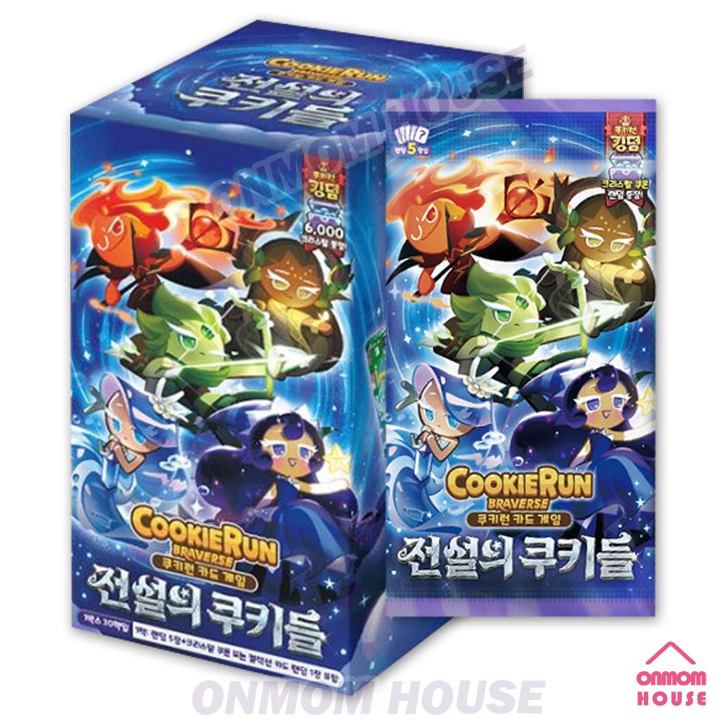 CookieRun Braverse TCG Booster Box Vol.4 Cookies of Legend Korean Ver.