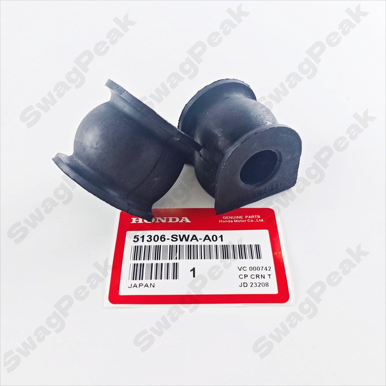 OEM One Pair Front Sway Bar Bushings Stabilizer 51306-SWA-A01 For Honda CR-V 2.4