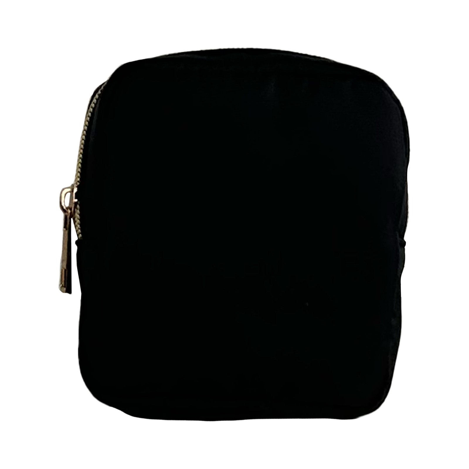 (2 pack Small Zippered Craft Storage Bag Black