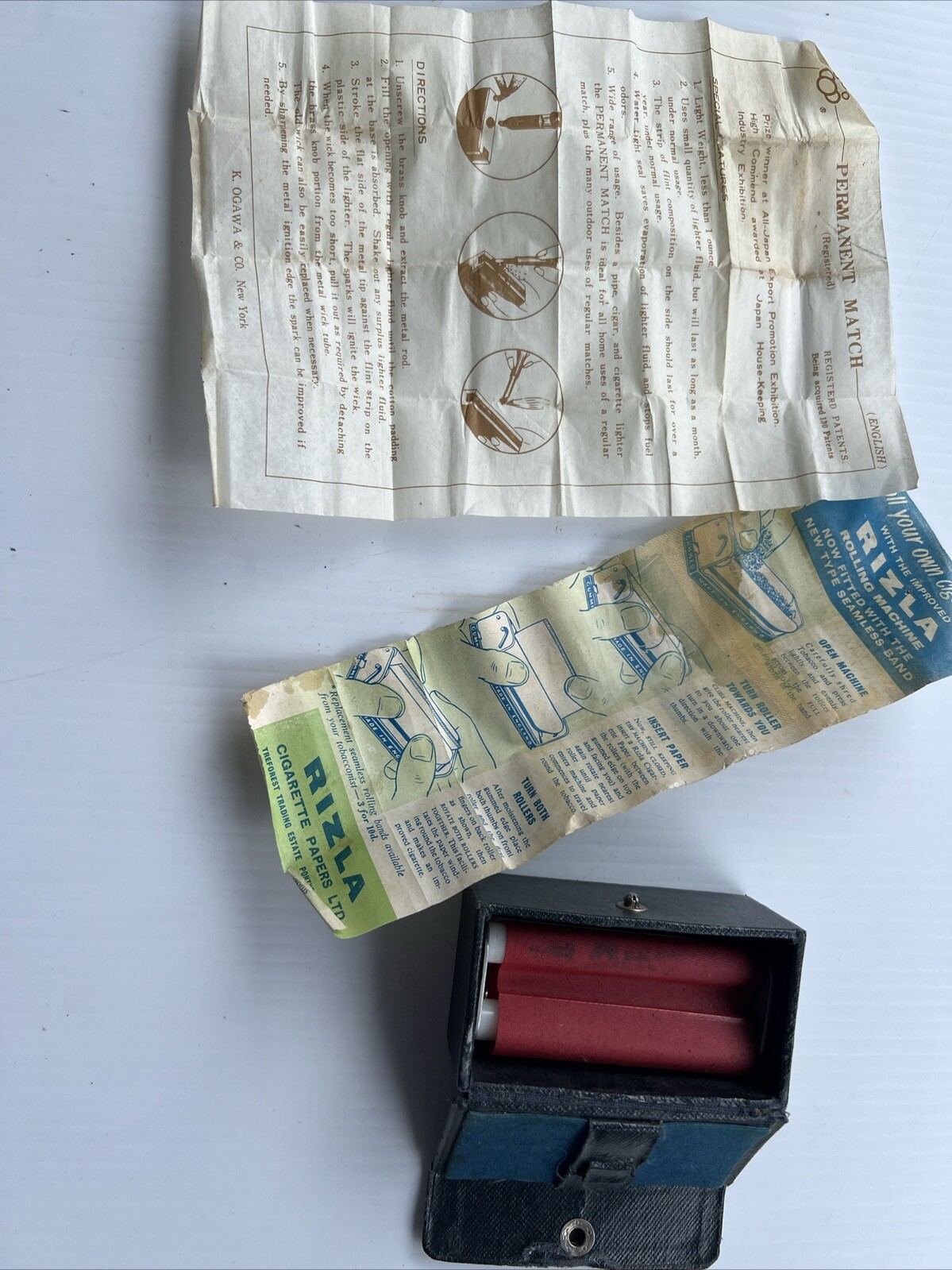 Vtg Rizla+mRolling Machine Roll Tobacco Cigarette