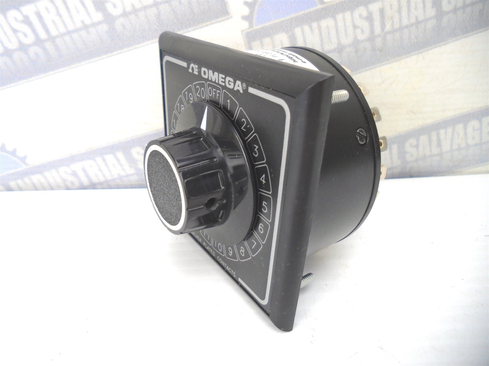 OMEGA - OSW3-20 - 20 Position 3" ROTARY SELECTOR SWITCH THERMOCOUPLES 2-Pole