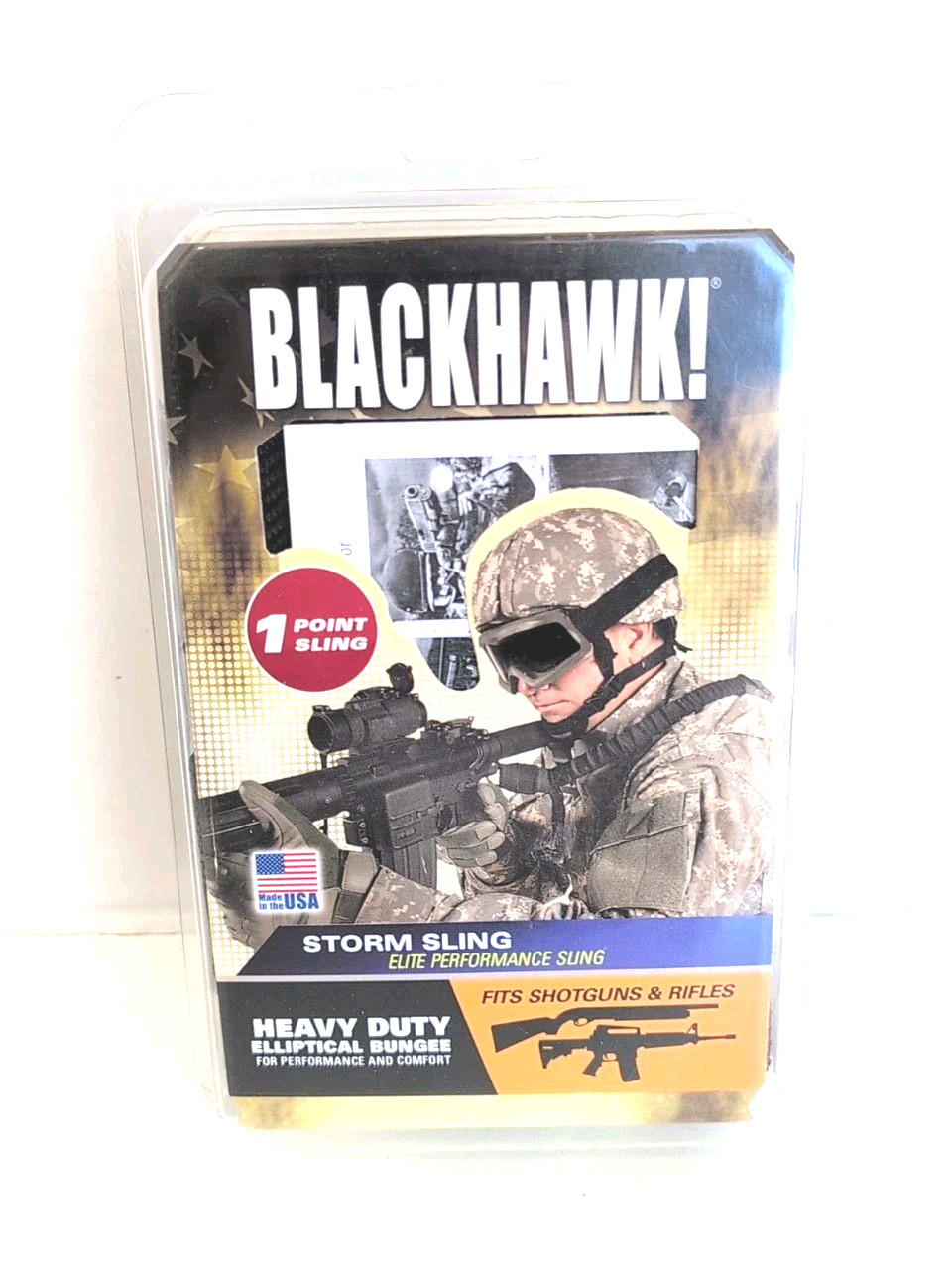 BLACKHAWK 70GS12BK STORM TACTICAL SLING, BLACK