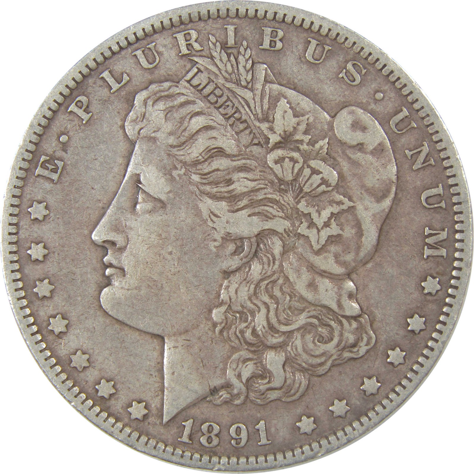 1891 O Morgan Silver Dollar VF Very Fine $1 Coin SKU:I24665