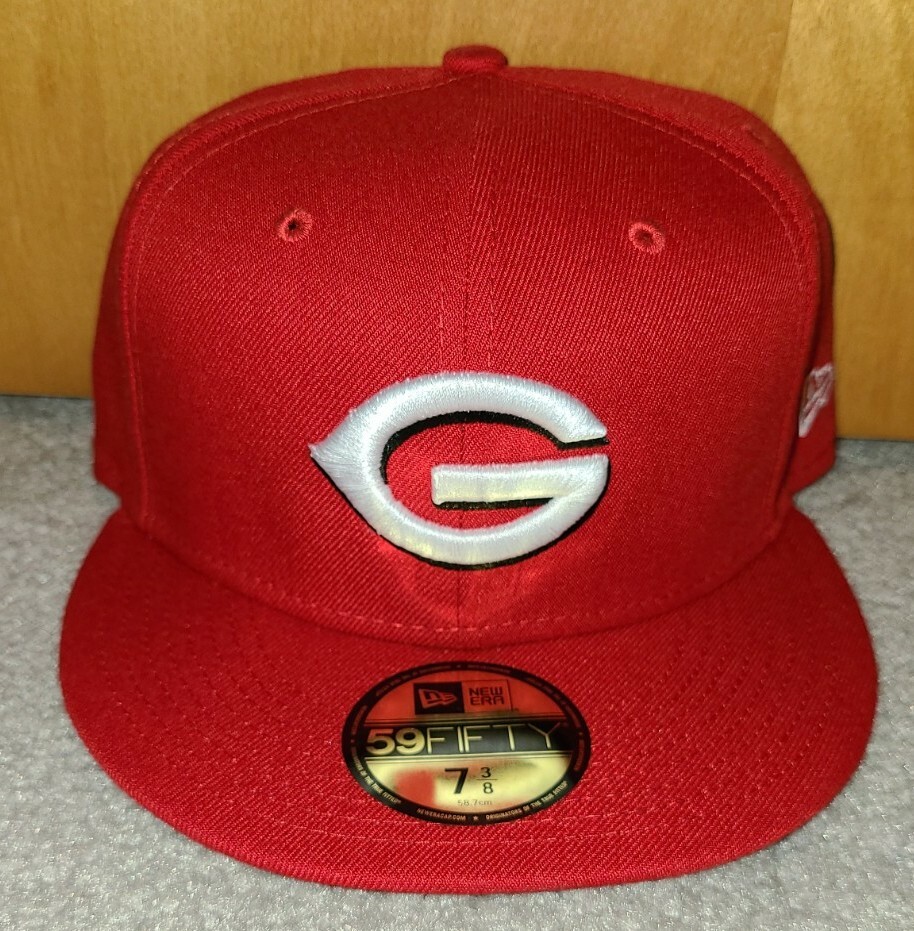 Greeneville Reds Home New Era 5950 Cap Hat NWT 7 1/4