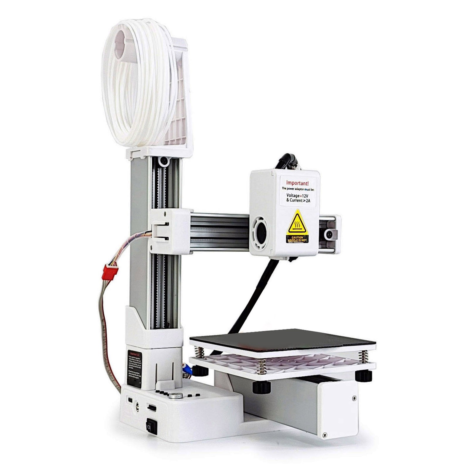 3D Printer For Education High Accuracy Fast Heating (EU Plug White)