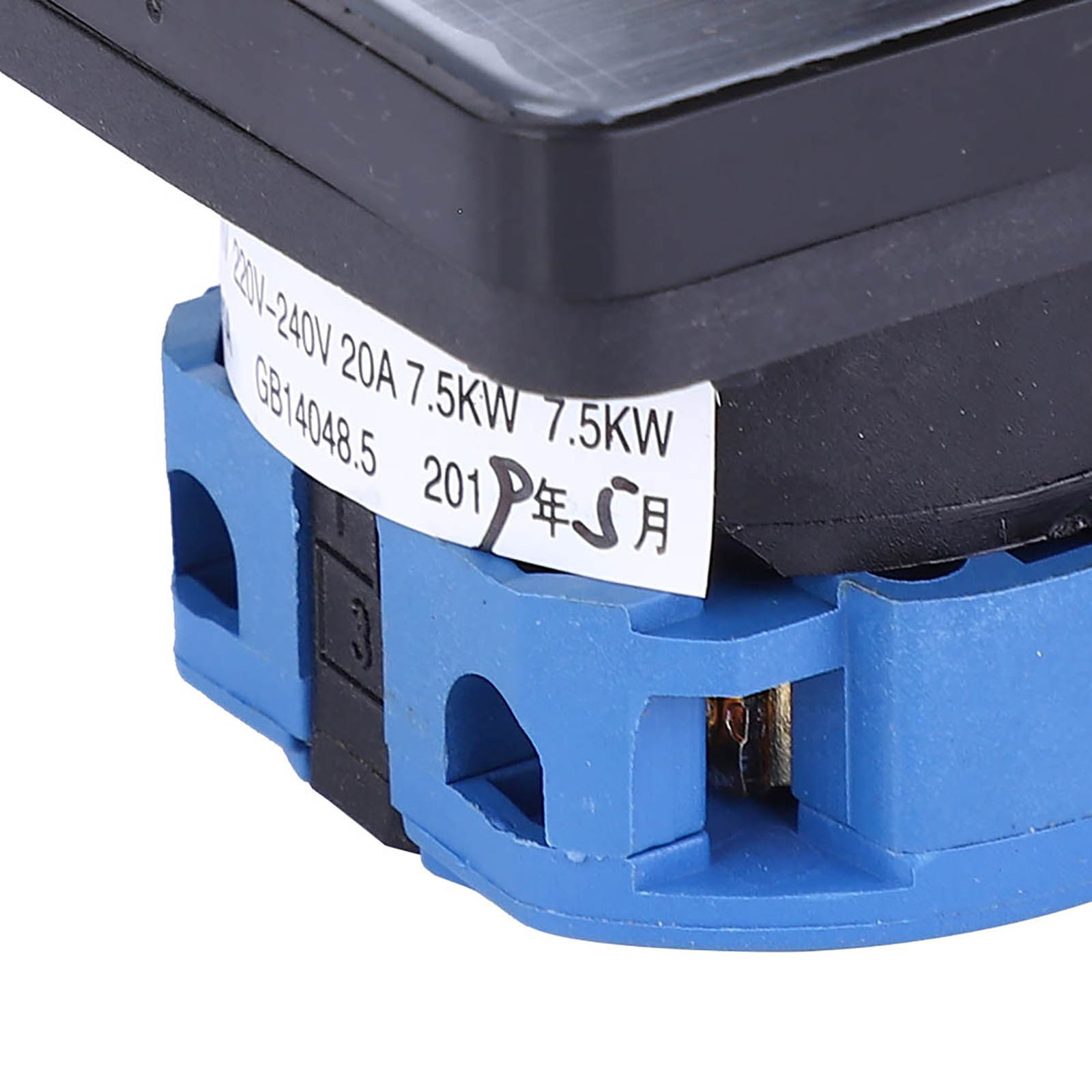AC 660V 20A 2‑Position Locking Type Changeover Selector Control Switch