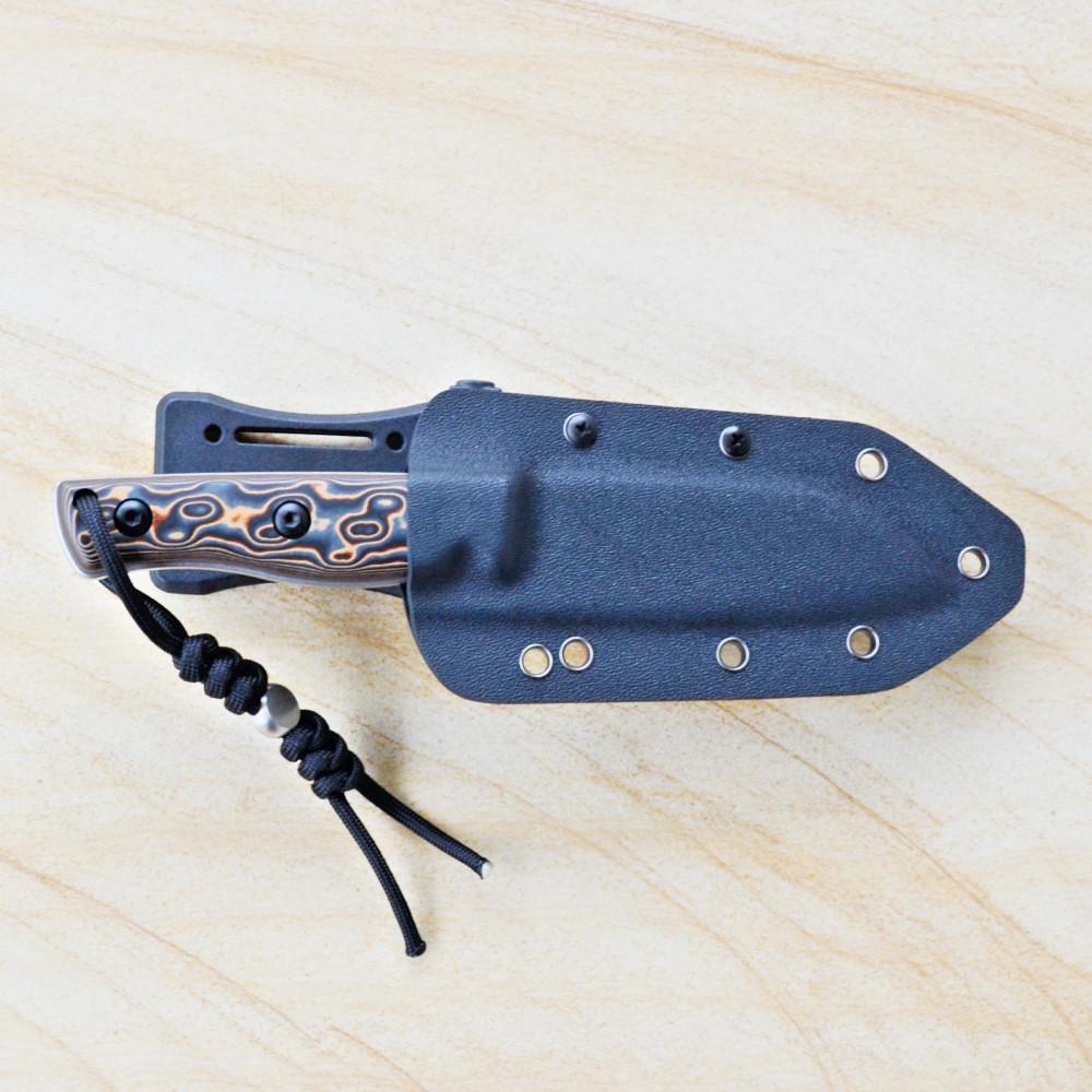 Scorpco Ember Series Wharncliffe Full Tang Knife Premium Quality 9Cr18MoV Steel