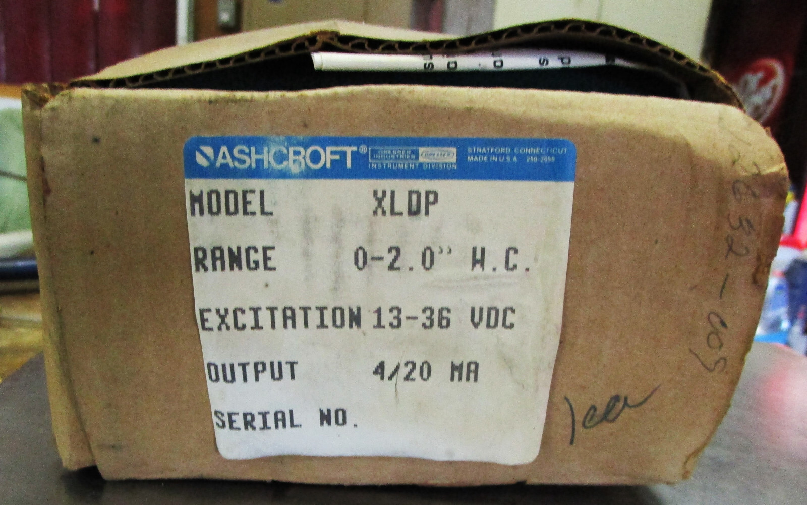 Ashcroft XLDP Differential Pressure Transmitter New Surplus