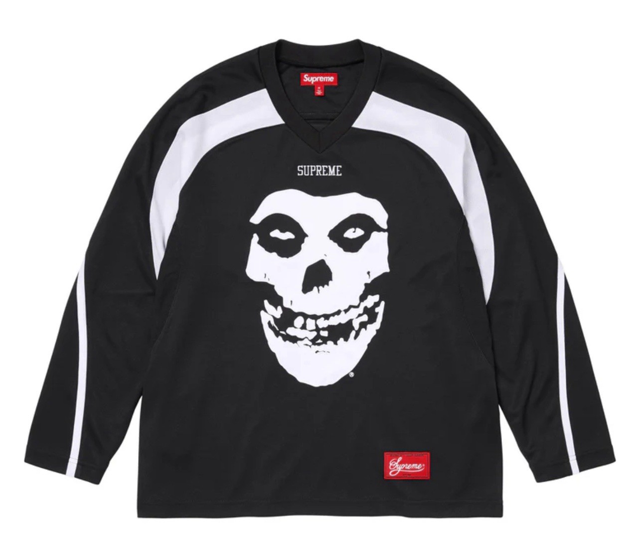 Supreme The Misfits Hockey Jersey Black Size XXL BRAND NEW SS26