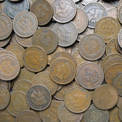 💥INDIAN HEAD CENT COLLECTION 1858-1909 OLD NEVADA ESTATE LOT -FREE SHIPPING 💥