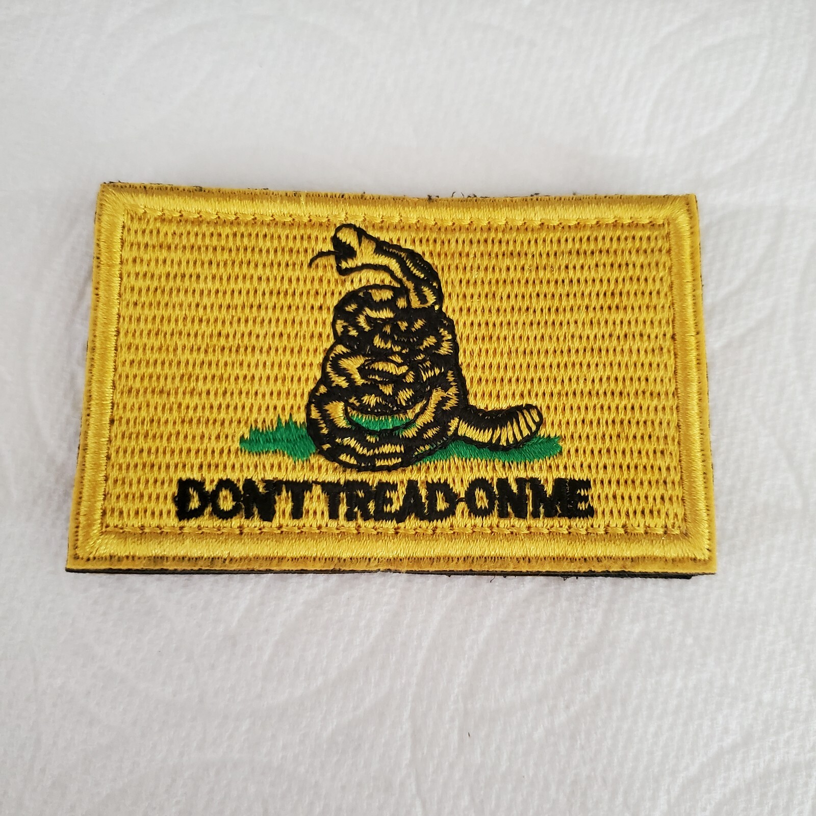 GADSDEN DONT TREAD ON ME Tactical Morale Patch Hook and Loop Political