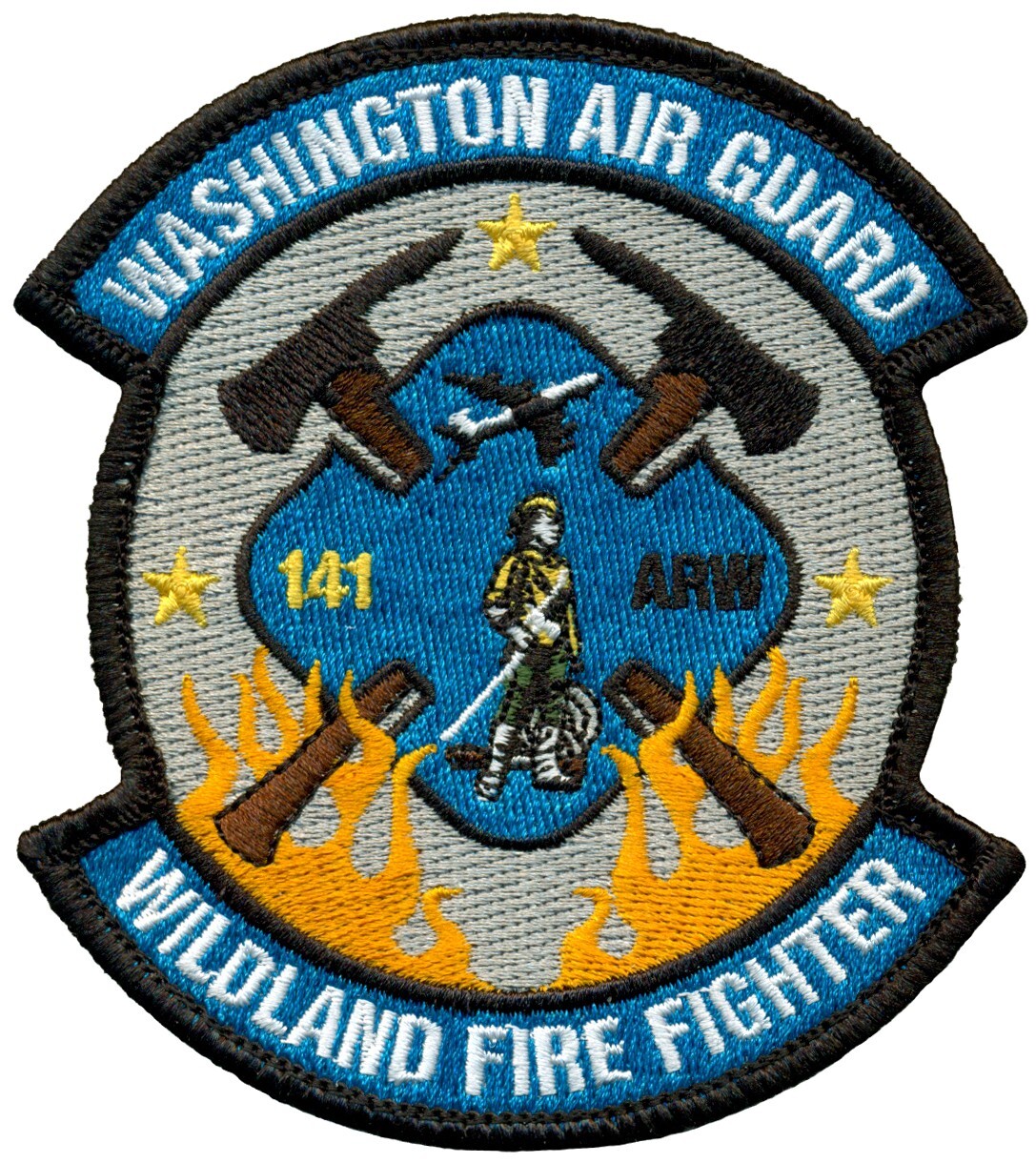 USAF 141st AIR REFUELING WING – WILDLAND FIRE FIGHTER PATCH