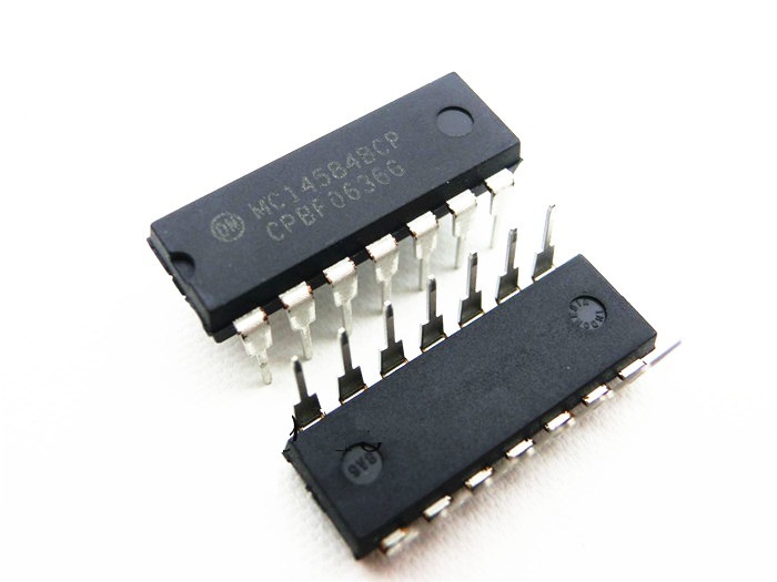 2 PCS DIP IC MC14584 MC14584BCP NEW K9