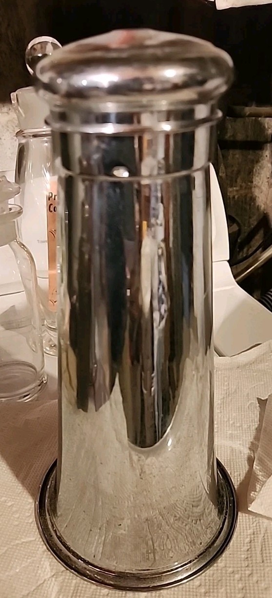 Forman Brothers Lighthouse Cocktail Shaker Recipes On Bottom.
