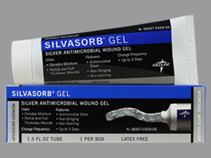 SILVASORB WOUND GEL GEL 1.5 OZ