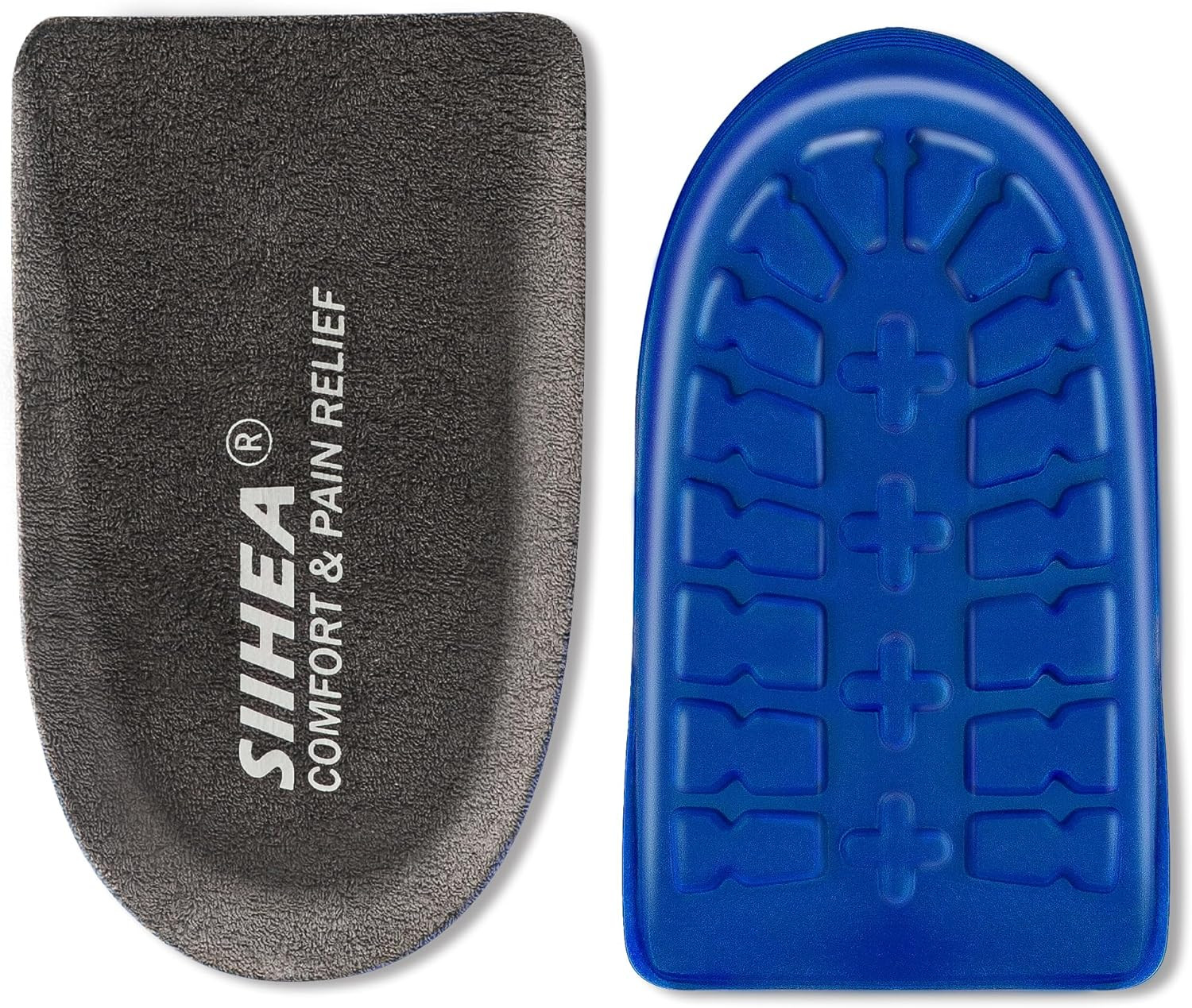 Almohadillas de talón de 1/2 pulgada para absorción de impactos