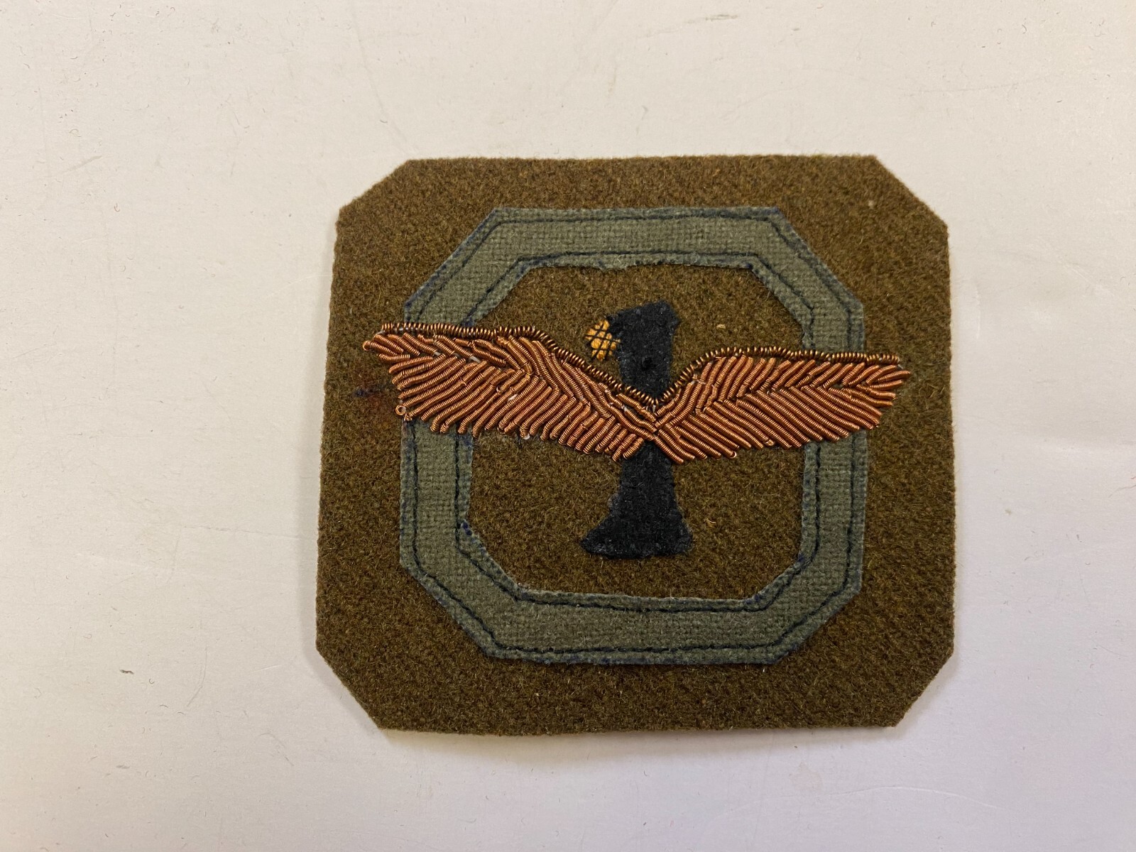 F0092 Reproduction WW1 US Army 1st Observation Squadron Patch IR45E