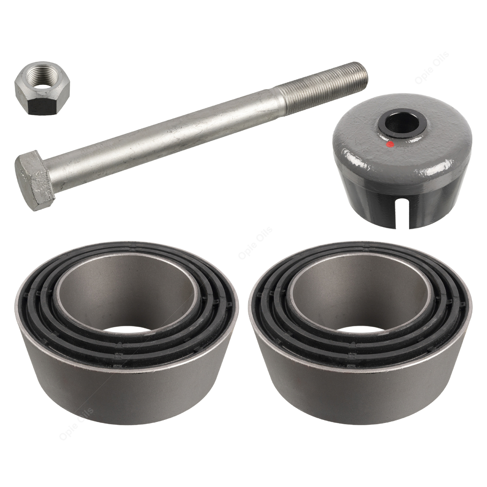 Febi Bilstein Leaf Spring Bush Repair Kit 170533 fits Volvo Trucks - OE Matching