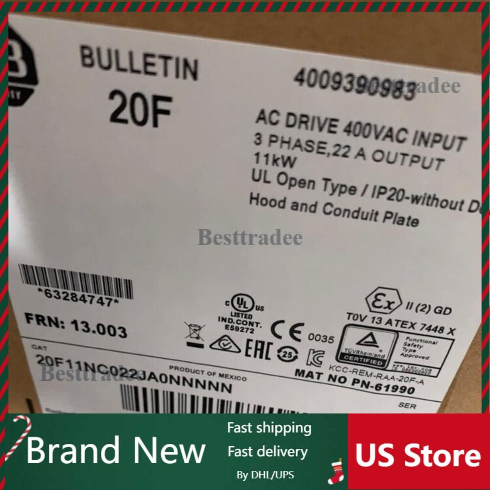 20F11NC022JA0NNNNN Allen-Bradley PowerFlex Air Cooled 753 AC Drive US Free Tax
