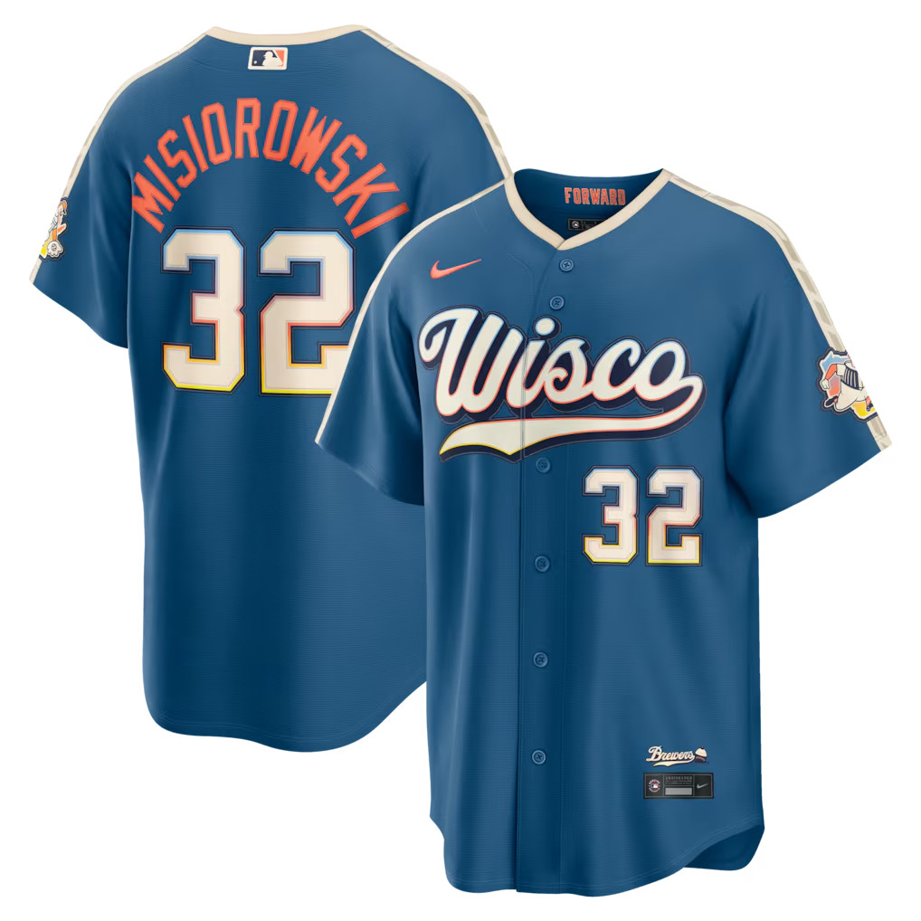 Jacob #32 Misiorowski  MEN Stitched Jersey Blue