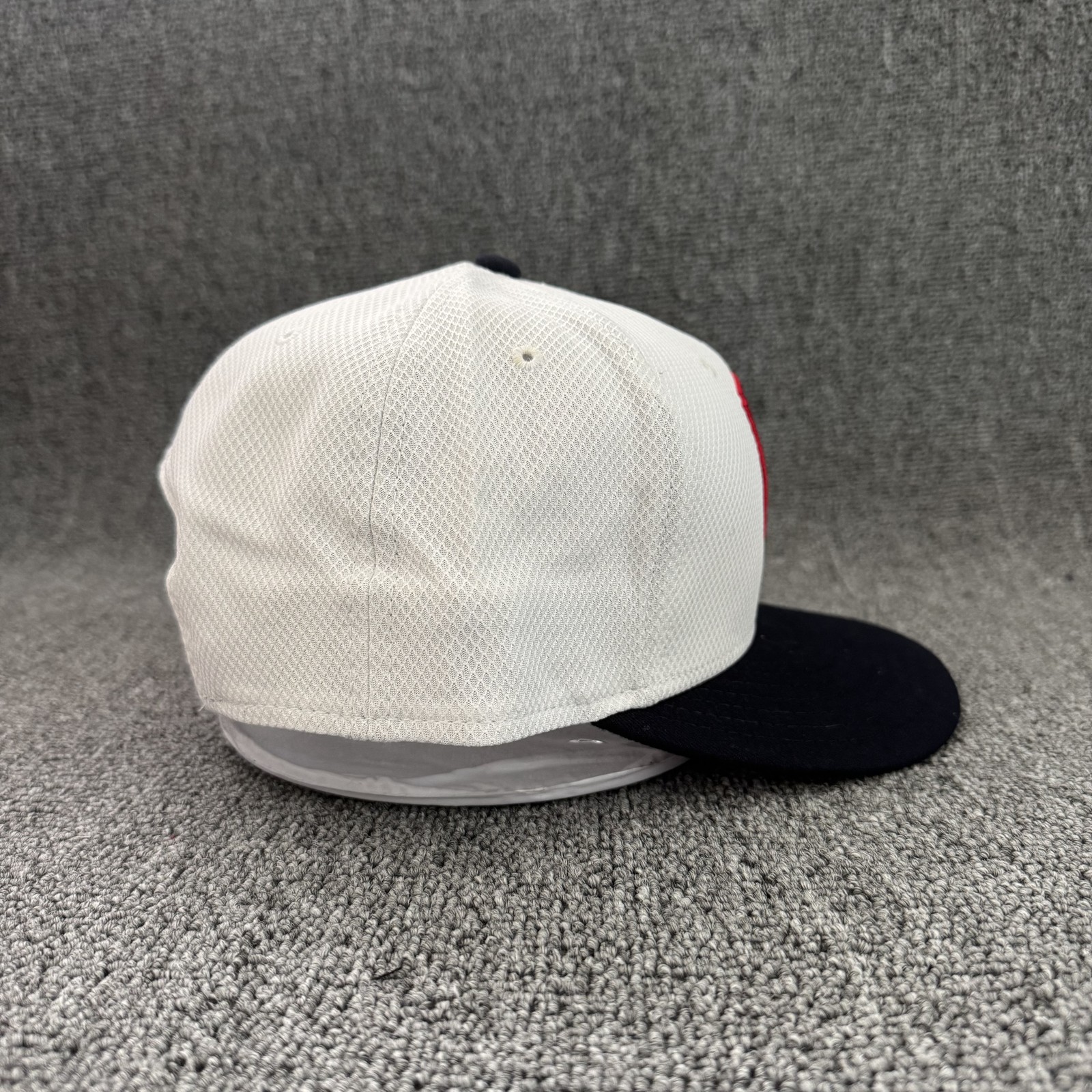 New Era Melbourne Demons 9FIFTY Snapback White Navy AFL Hat OS