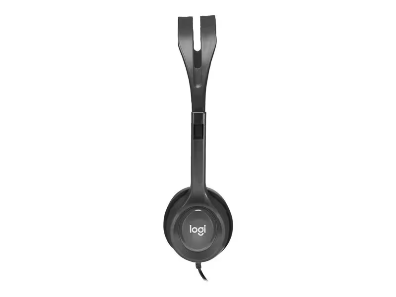 Logitech H111 Wired Stereo Headset with Mic 3.5mm Jack PC Mac Chrome Laptop