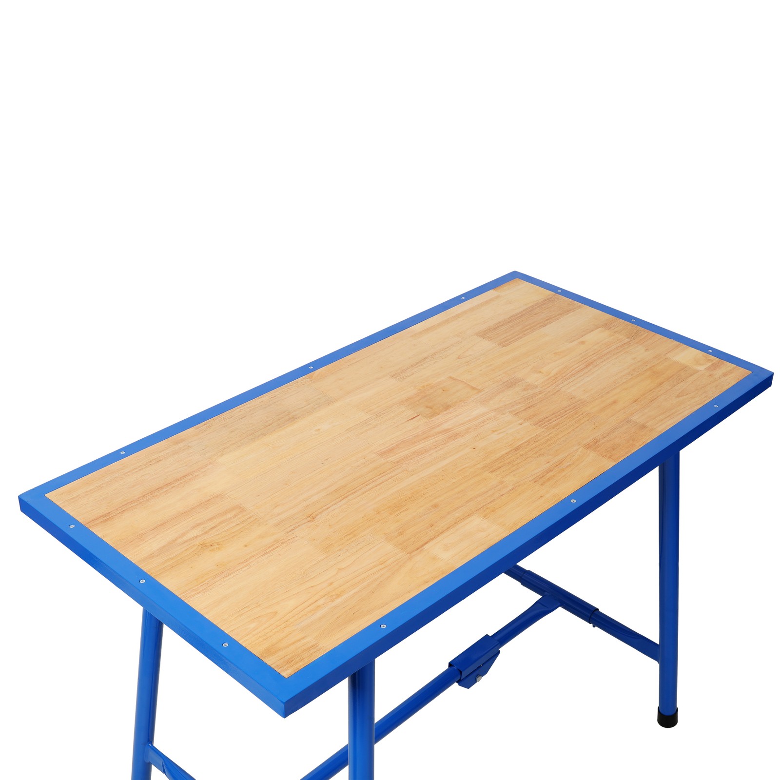 Foldable Work Bench 660Lbs Capacity Steel Frame Workshop Tool Table for Garage