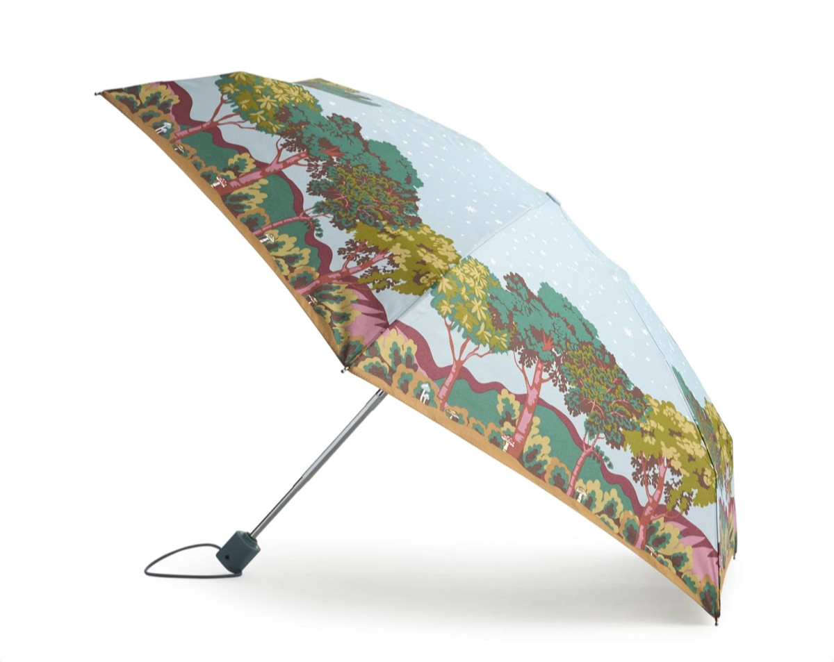 NWT Vera Bradley SERENE FOREST LANDSCAPE Mini Umbrella MSRP $35.00