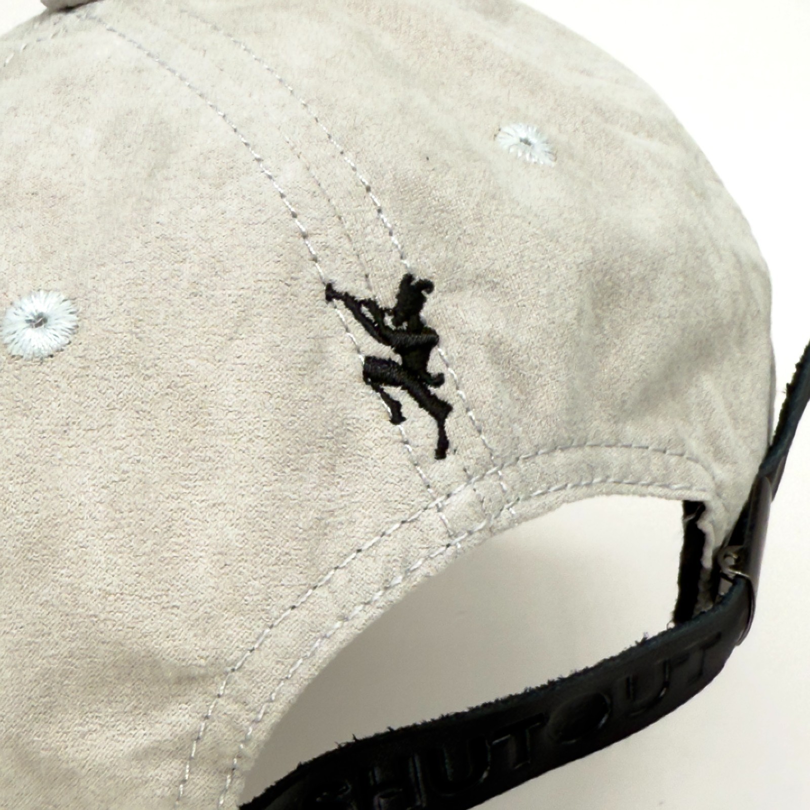 Chateau Marmont Faux Suede Dad Hat by Shutout Clothing – Neutral LA Streetwear H