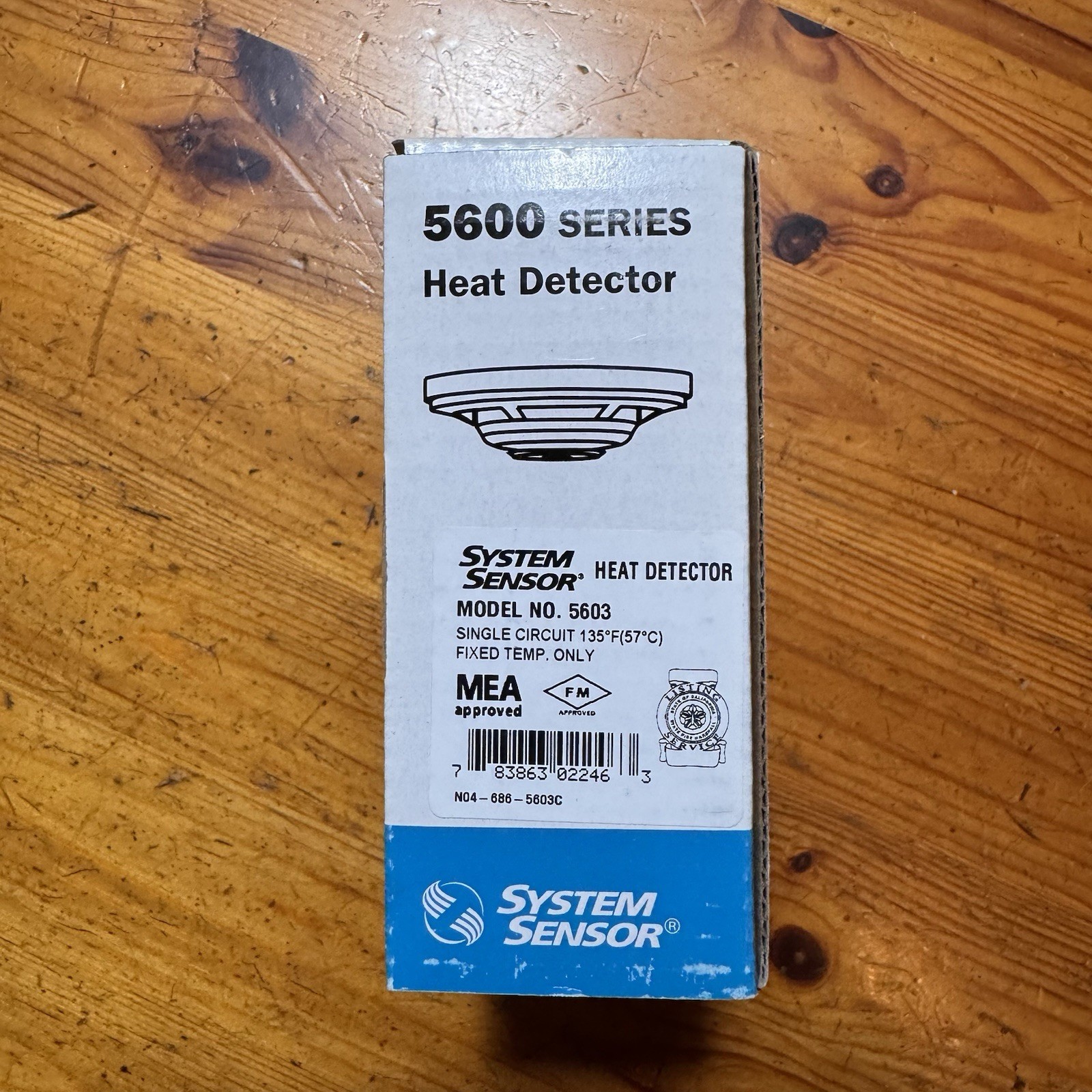 *NEW* System Sensor 5603 Fixed 135F Conventional Heat Detector NEW IN BOX