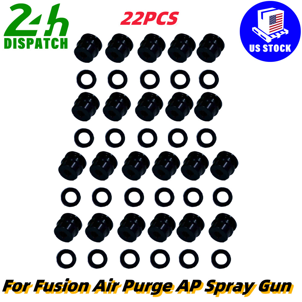 22PCS For Fusion Air Purge AP Spray Gun 246348 249990 Side Seals Kit