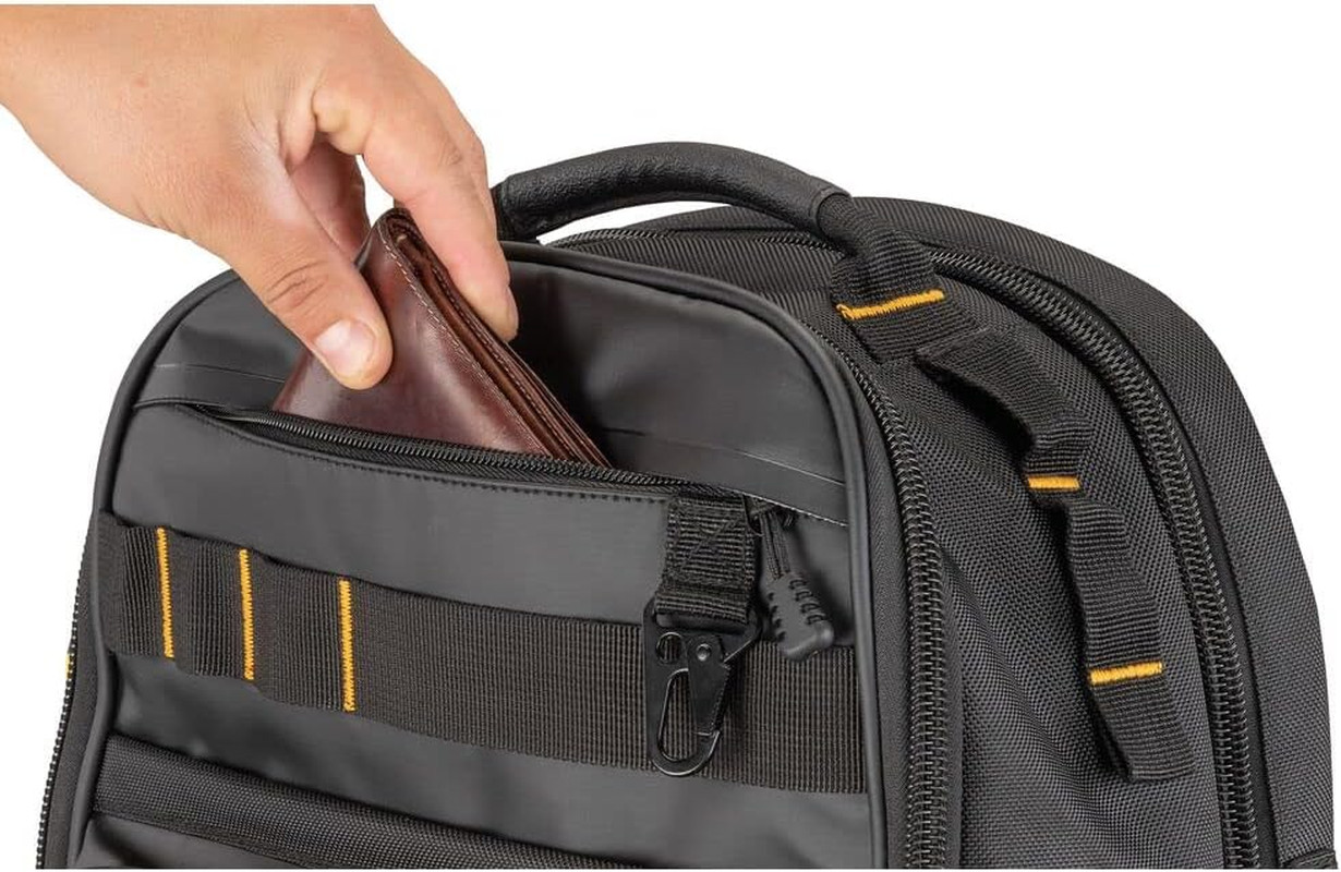 Tool Backpack, Tool Storage and Organization, Durable and Water Resistant (DW...