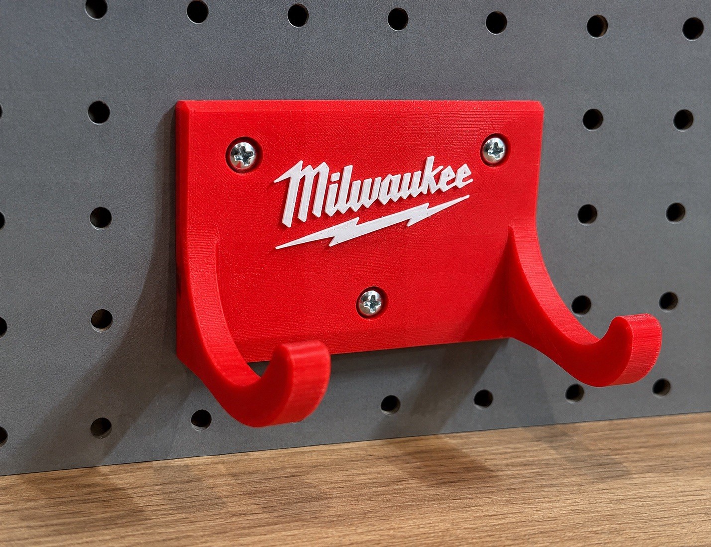 Milwaukee M12 Drill Driver Wall Mount Holder Rack Garage Shop Organizer Storage
