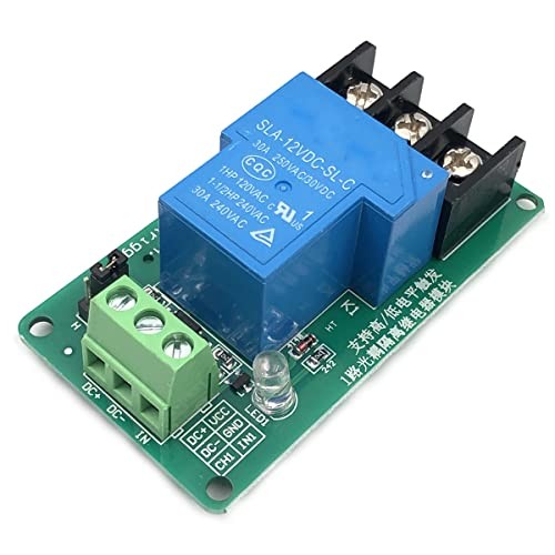 Relay Module One Way 30A Optocoupler Isolation High Power Relay High/Low
