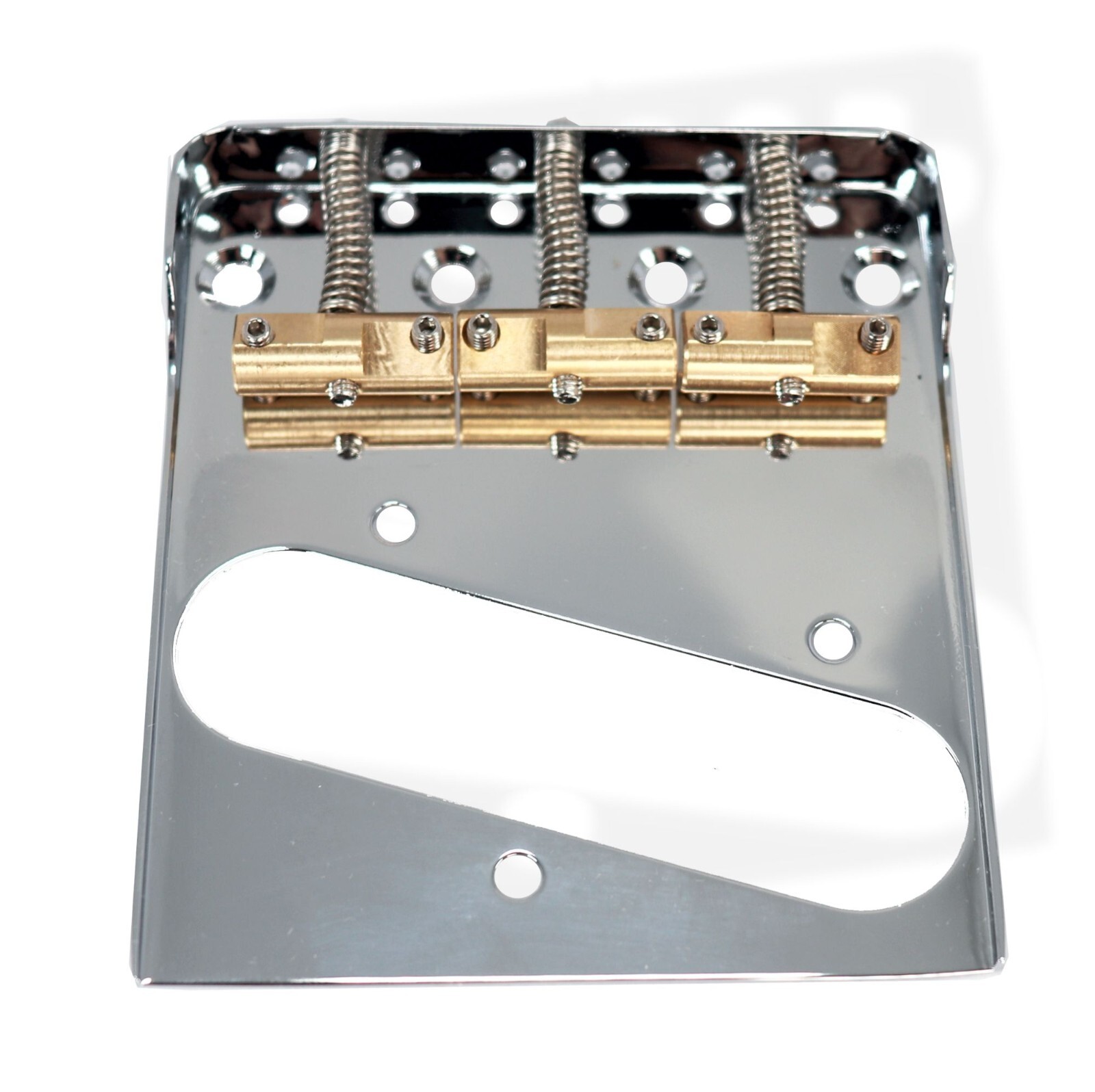 Bridge T Ashtray Chrome 2 1/8  Spread Compensated Brass Saddle 122644CHBS
